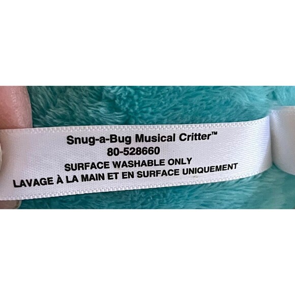 VTECH SNUG-A-BUG MUSICAL CRITTER LIGHT UP PLUSH BABY TODDLER TOY F101 - Picture 12 of 15